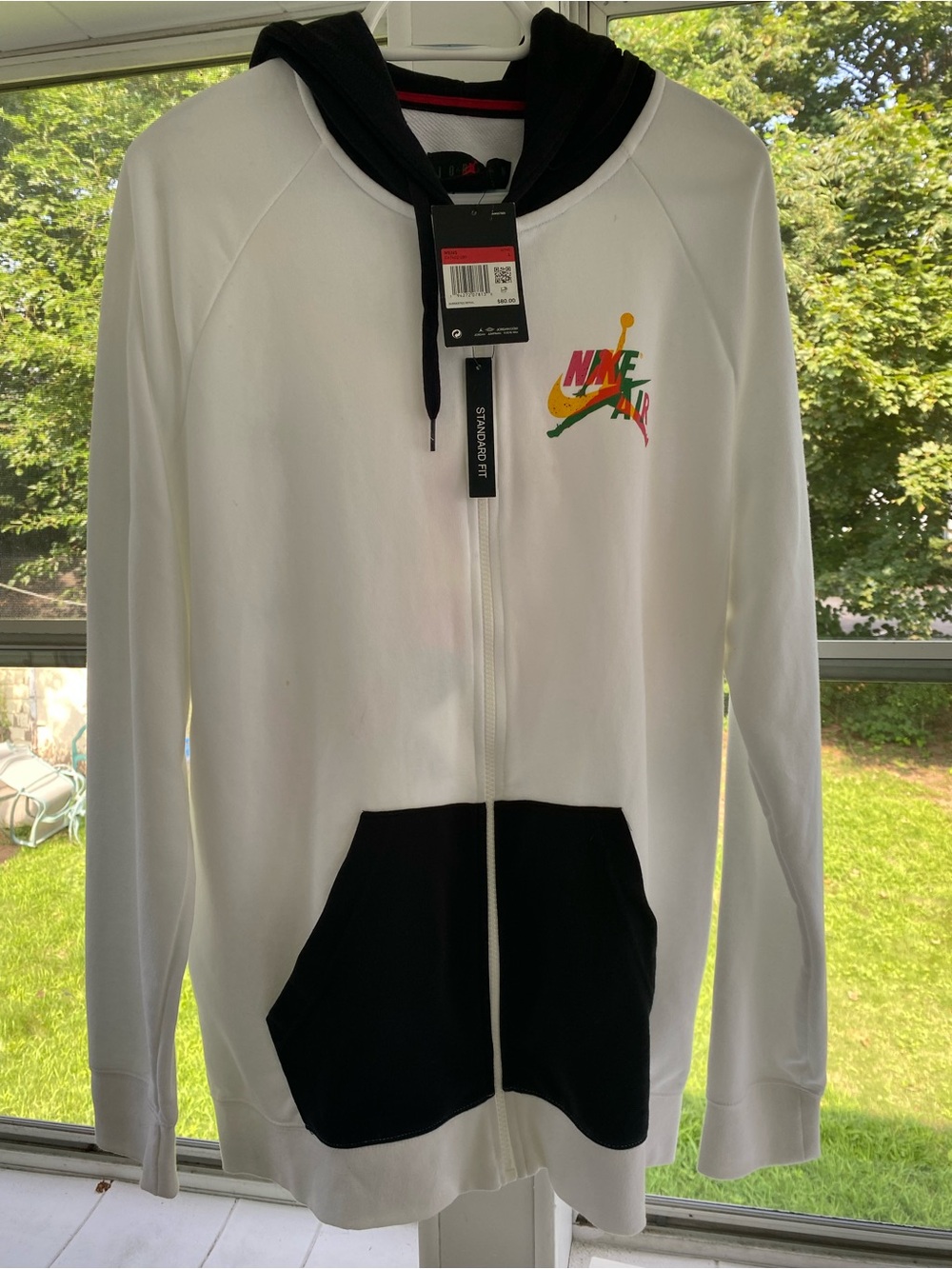 NWT NIKE Air Jordan Full-Zip Hoodie Jacket sz L
